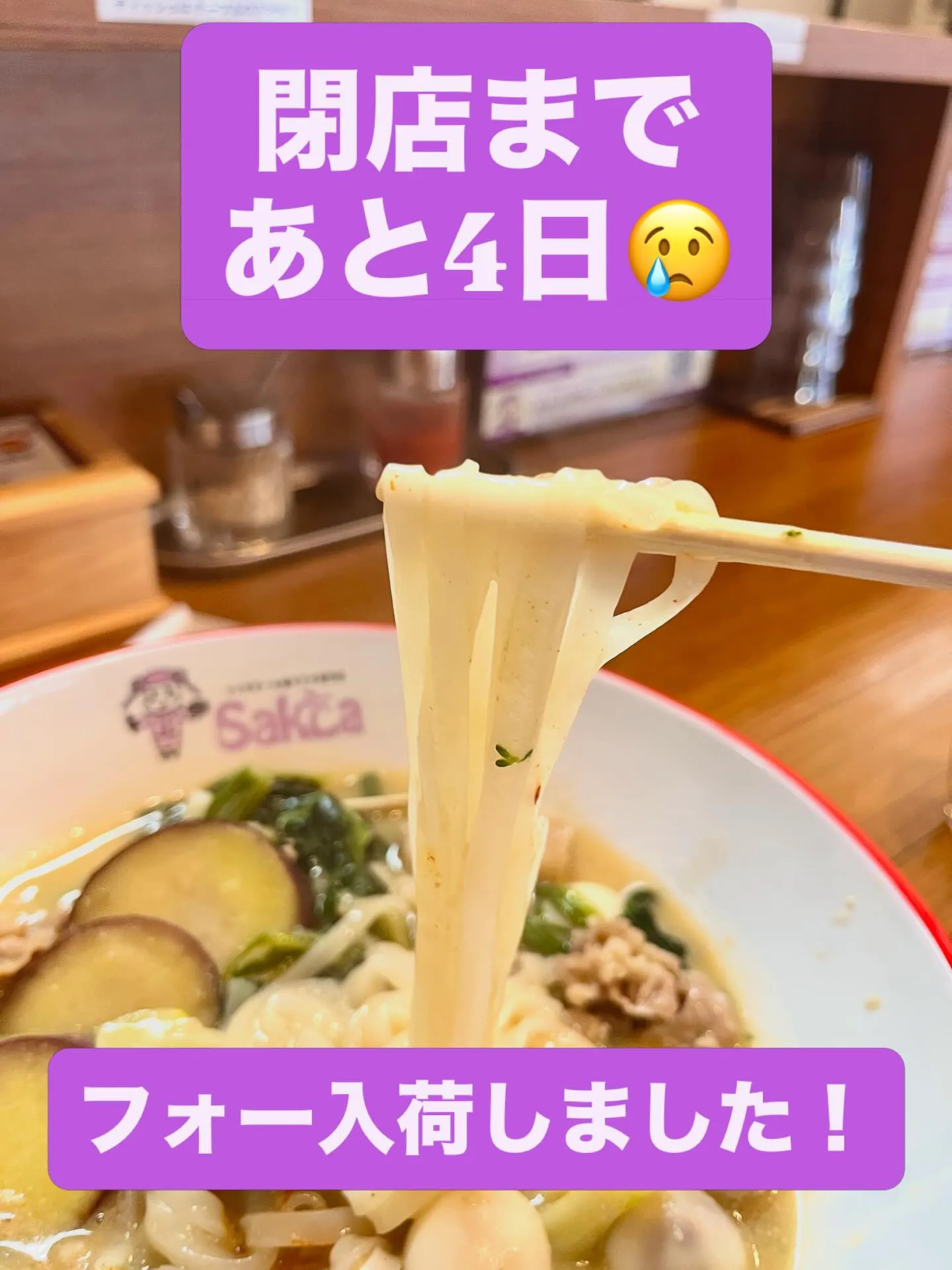 こんにちは!SakLa(サクラ)です🥥🍜